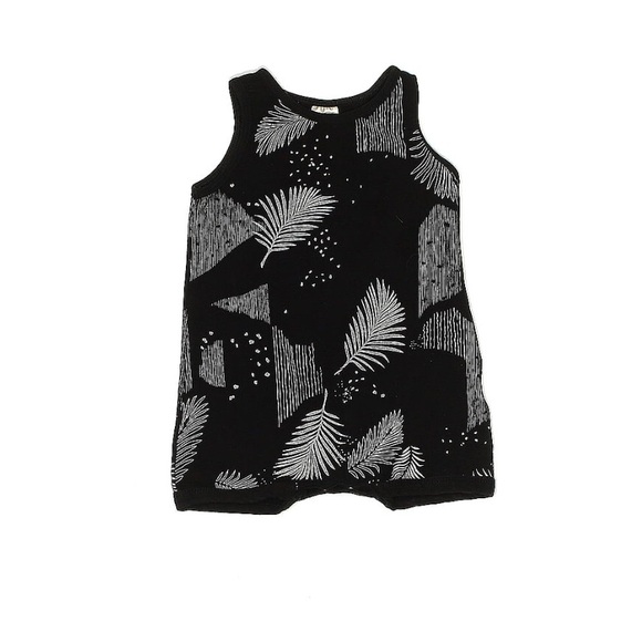 🆕 North of West Black & White Palm Romper - Picture 1 of 2